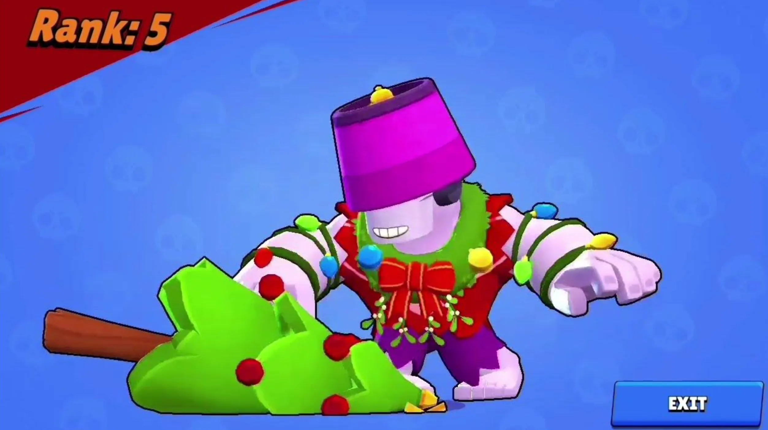 Holiday Party Frank brawl stars